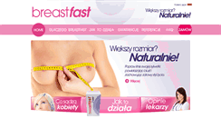 Desktop Screenshot of breastfast.pl