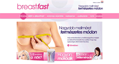 Desktop Screenshot of breastfast.hu